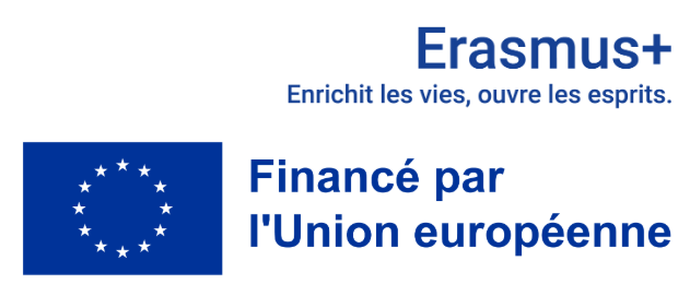 logo Erasmus+ et "Financé par l'Union européenne"