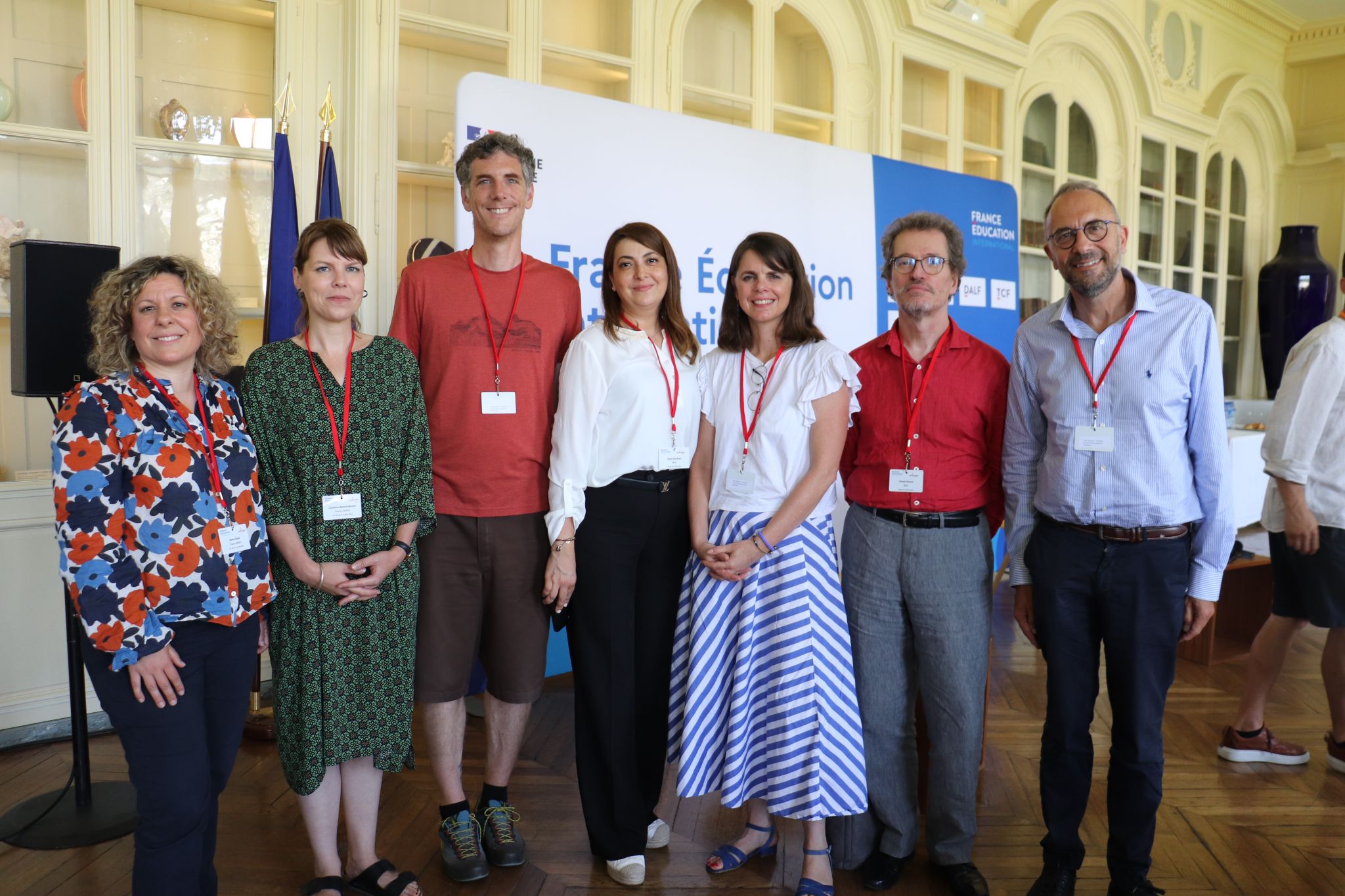 Photo de Murielle Mauguin avec des participants de la journée ID4SPORT