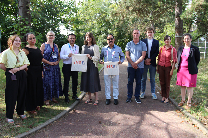 Visite des officiels indiens (Shri. Subhash Phal Dessai, le ministre de la justice sociale et de l'émancipation des personnes handicapées de l'État de Goa et Guruprasad Pawaskar, le commissaire aux droits des personnes handicapées.) 29 août 2024