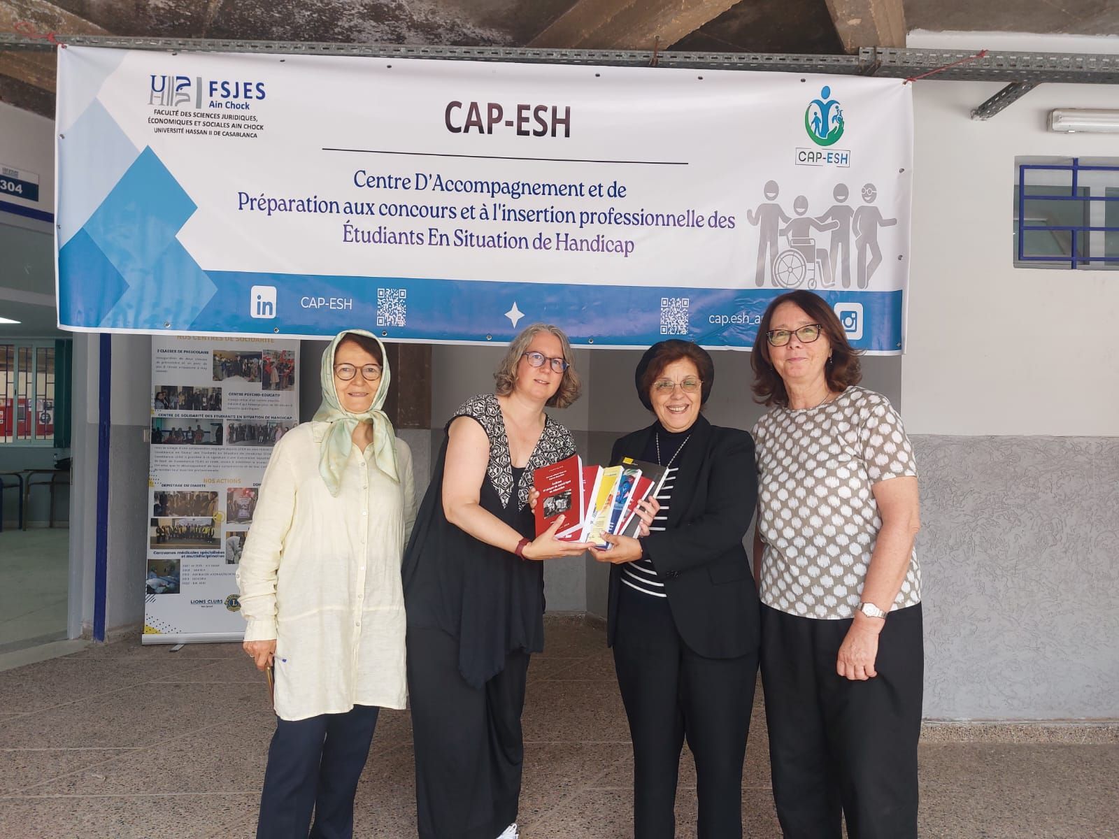 visite INSEI au maroc 1 dans le cadre d’une toute récente convention signée en 2023 entre l’INSEI et l’Université Hassan II de Casablanca