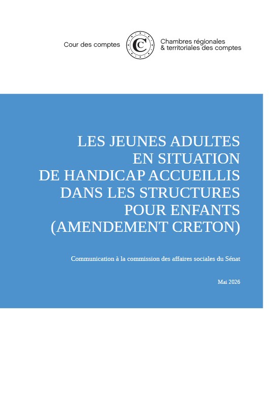 Page de garde du rapport