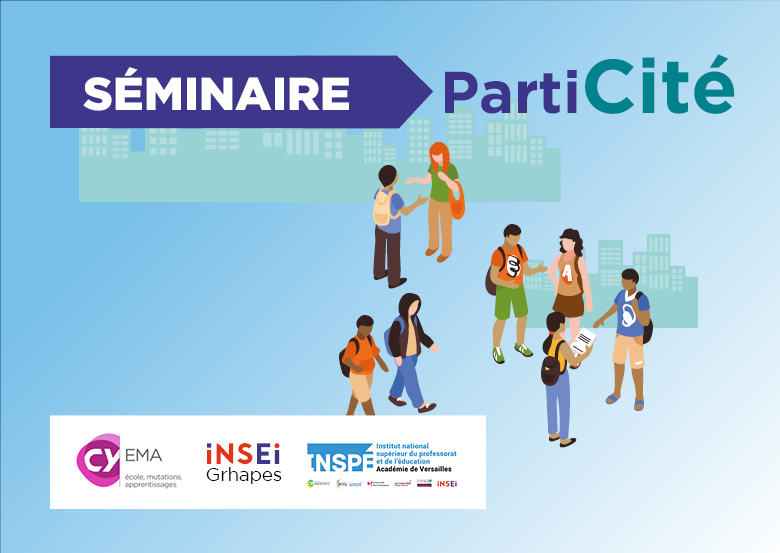 Séminaire particité - Jeudi 03 octobre 2024 de 14 heures à 16h30 - INSPE de Gennevilliers, adresse : ZAC des Barbanniers, Av. Marcel Paul, 92230 Gennevilliers