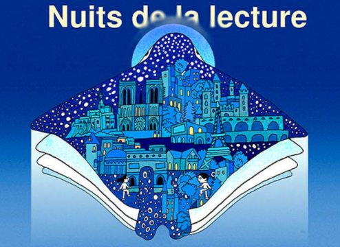 Visuel évènement Nuits de la lecture 2025