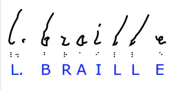 Vignette de la signature de Louis Braille