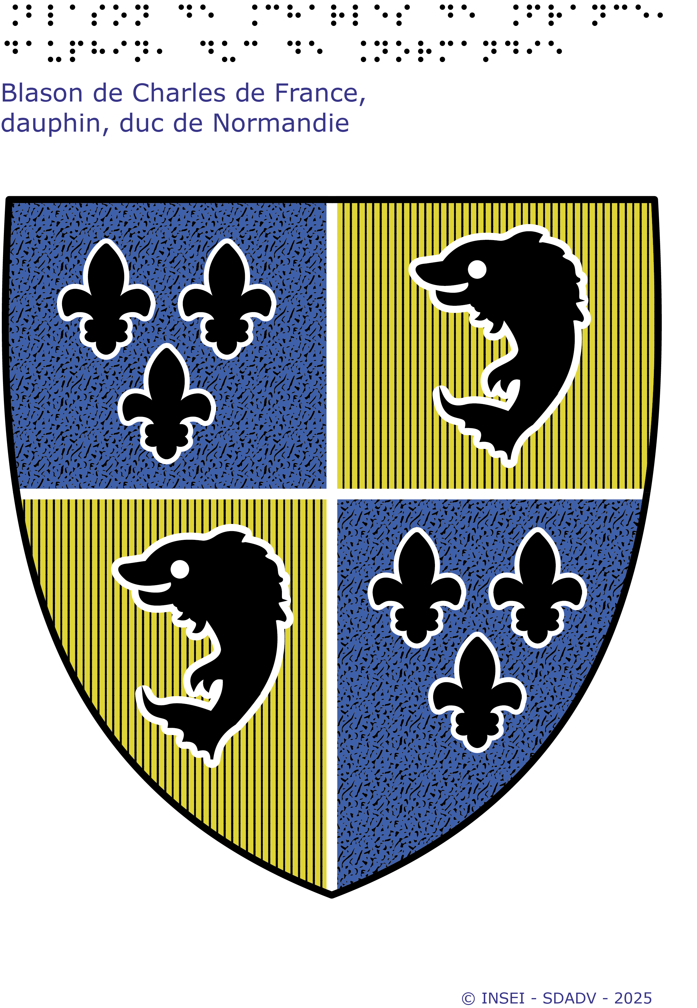 Vignette Blason Charles V