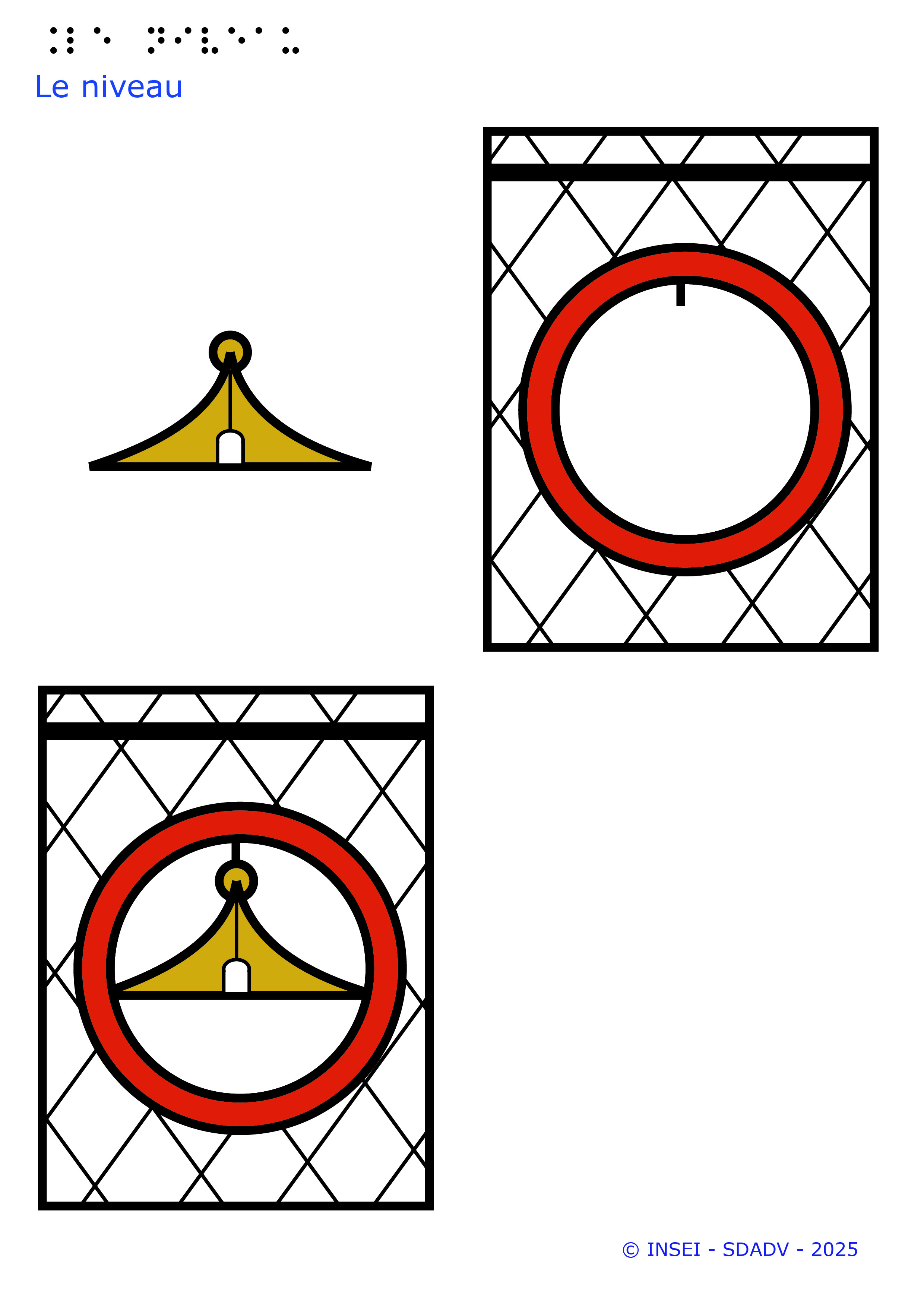 Le niveau de Jean Sans Peur - vitrail