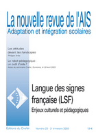 Couverture de La nouvelle revue de l'AIS, n°23
