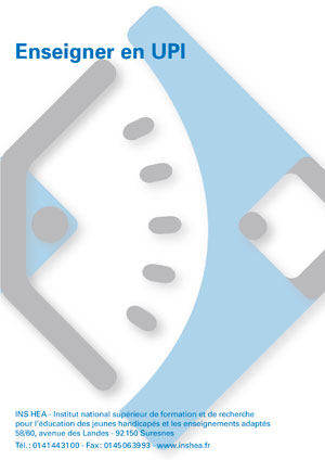 Jaquette du film "Enseigner en UPI". Sans visuel.